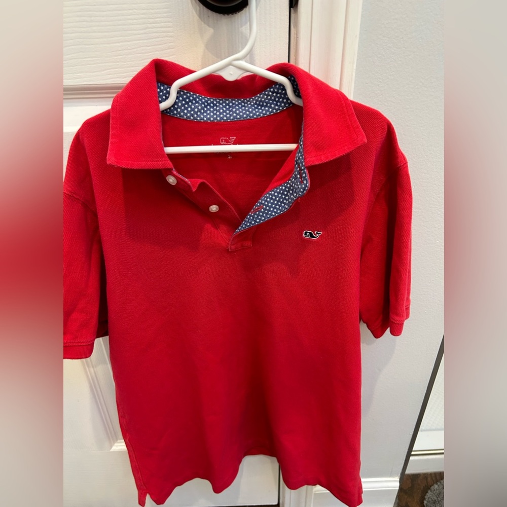 Vineyard Vines July 4th polo